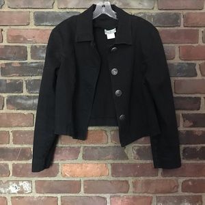 Vintage SAINT GERMAIN Paris denim stretch jacket L